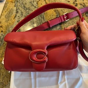 Coach Red Tabby Purse